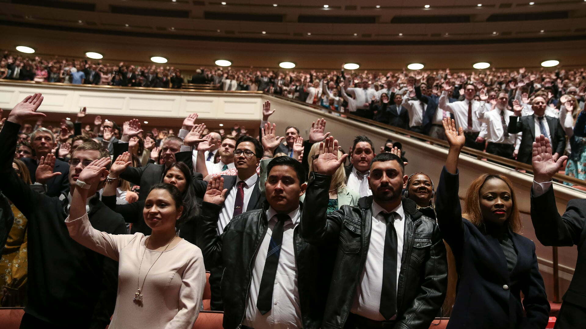 Mormon sustaining vote