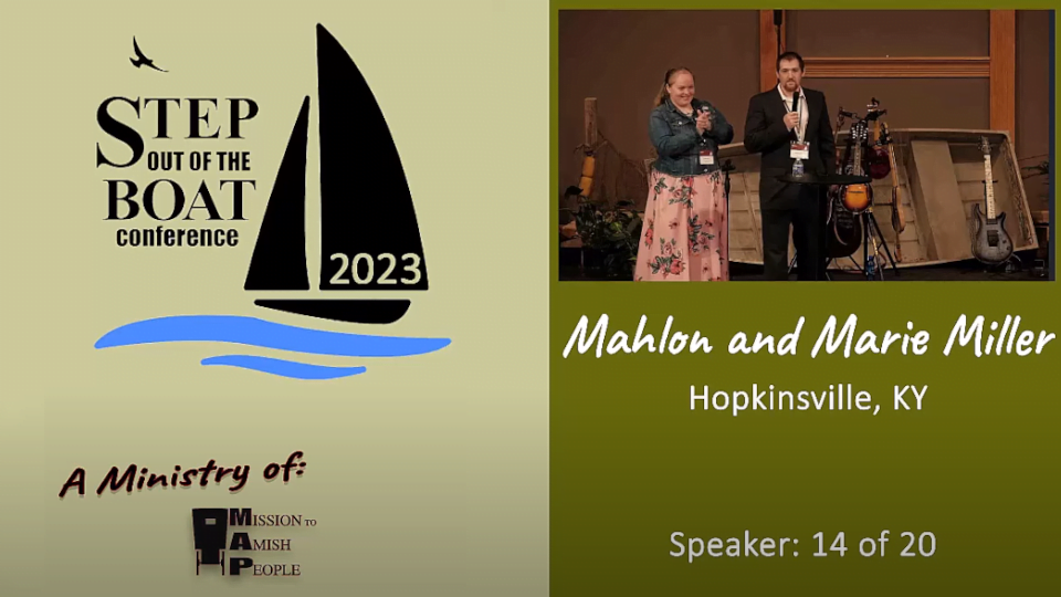 Step Out Of The Boat Conference • Ask Your