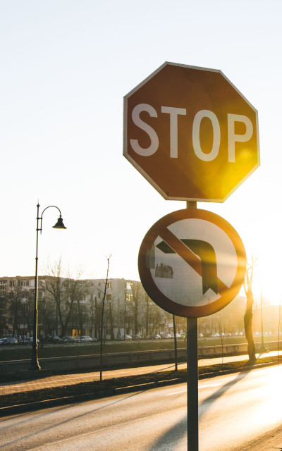 Stop sign